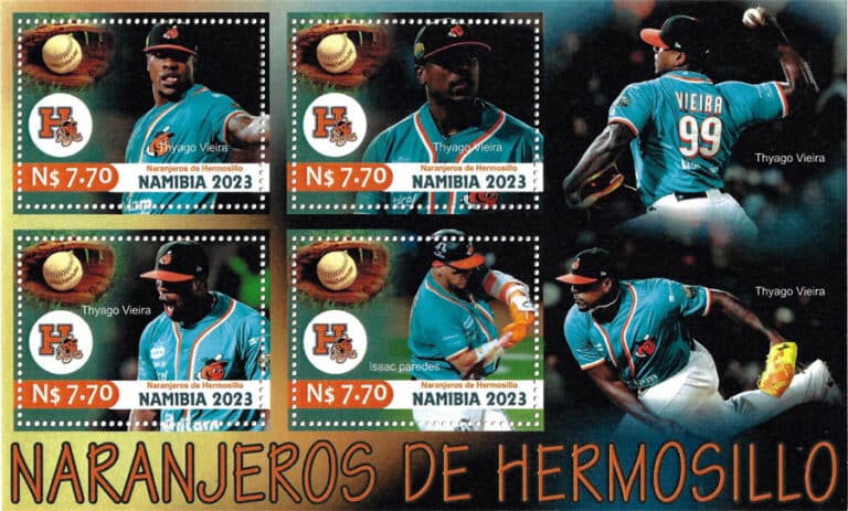 2023 Namibia – Naranjeros De Hermosillo (4 values) with Thyago Viera & Isaac Paredes