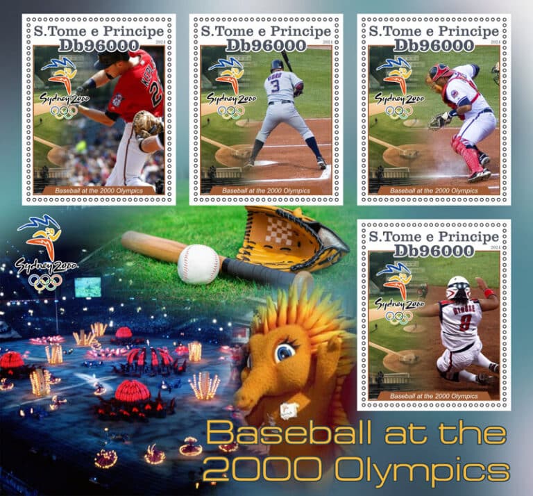 2024 Sao Tome – Baseball at the 2000 Olympics (4 values)
