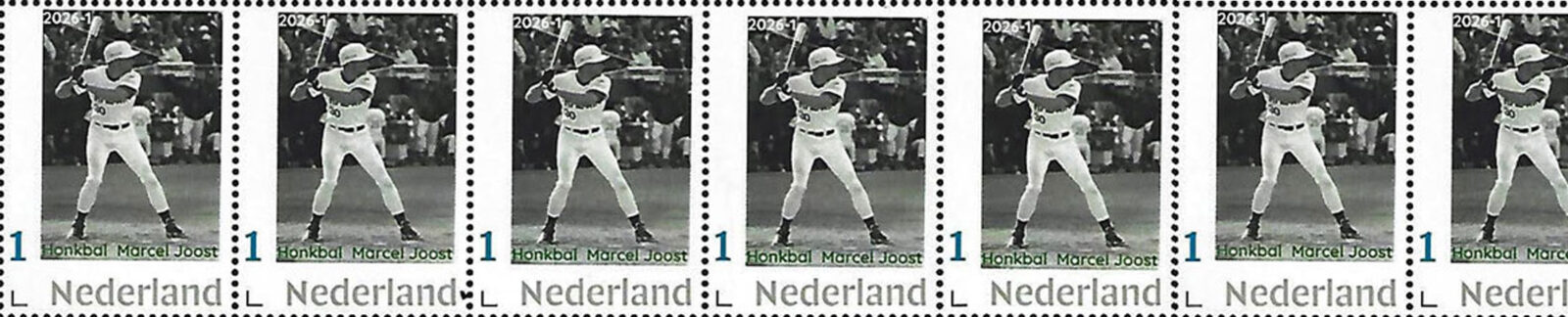 2026 Baseball Postage Stamps Header