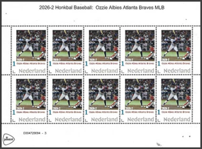 2026 - Netherlands - 2026-2 Ozzie Albies, Atlanta Braves Sheet