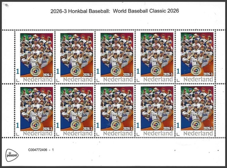 2026 - Netherlands - 2026-3 World Baseball Classic Sheet