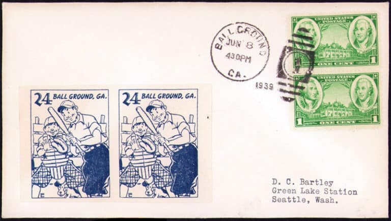 1939 – John Coulthard Poster Stamps First Day Cover