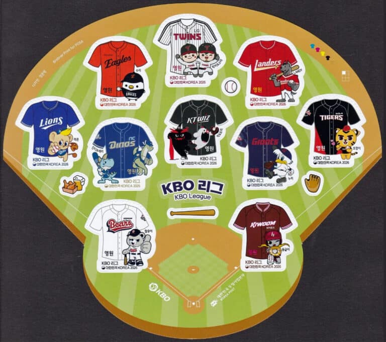 2026 Korea – Korean Baseball League Uniform Jerseys Sheet