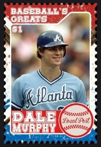 U.S. Local Post – Baseball's Greats: Dale Murphy, $1