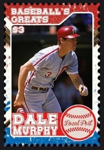 U.S. Local Post – Baseball's Greats: Dale Murphy, $3