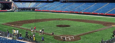 Baseball at Gillette Stadium