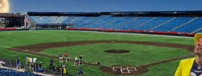 Baseball at Gillette Stadium with Jesse Cole of the Savannah Bananas