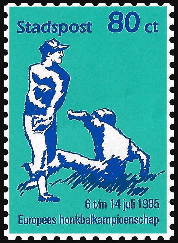 1985 Netherlands – European Honkbal Championship, 80 ct