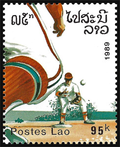 1989 Laos – Olympic Games in Barcelona
