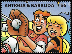 1991 Antigua – Archie Comics with Betty & Veronica, Olympics in Barcelona
