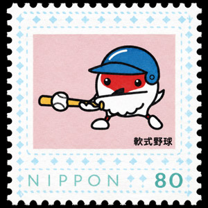 2009 Japan – Tohoku Electric Power Big Swan Stadium – Tokimeki Niigata National Sports Festival, baseball batter mascot