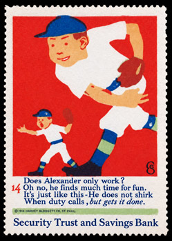 1914 – Thrifty Alexander, Security Trust and Savings Bank