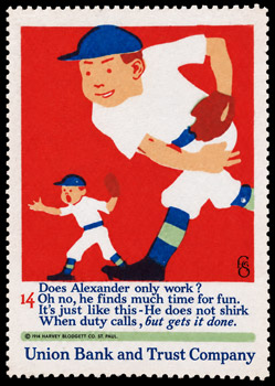 1914 – Thrifty Alexander, Union Bank and Trust Company