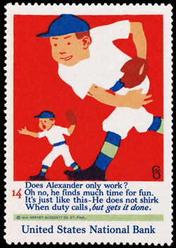 1914 – Thrifty Alexander, United States National Bank