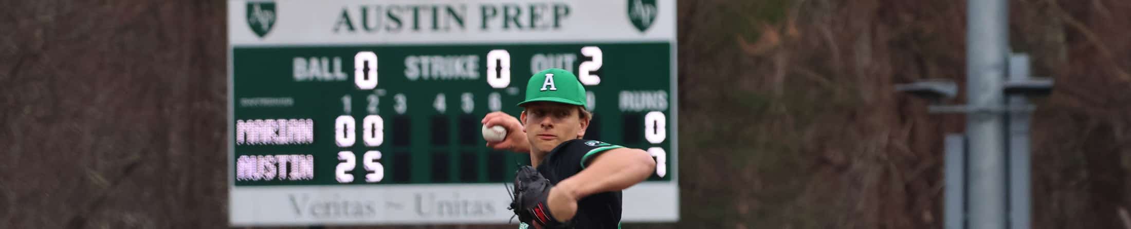 Dylan Cunningham, Austin Prep Baseball, header