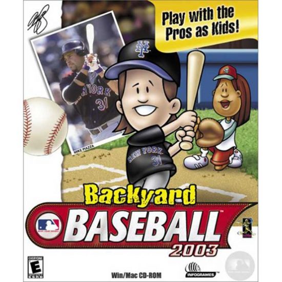 Backyard Baseball, 2003 with Mike Piazza