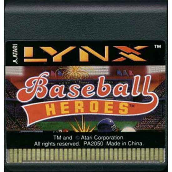 Baseball Heroes for Lynx Cartridge