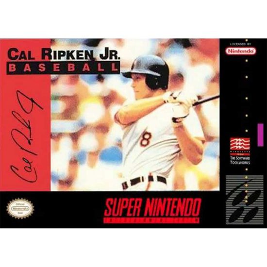 Cal Ripken, Jr. Baseball for Super Nintendo