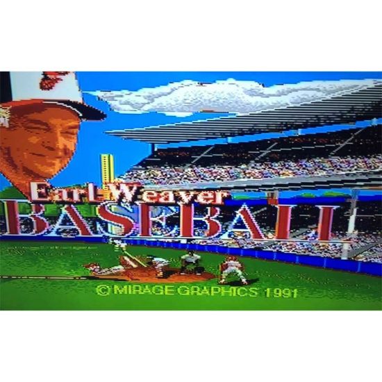 Earl Weaver Baseball Screenshot 1991