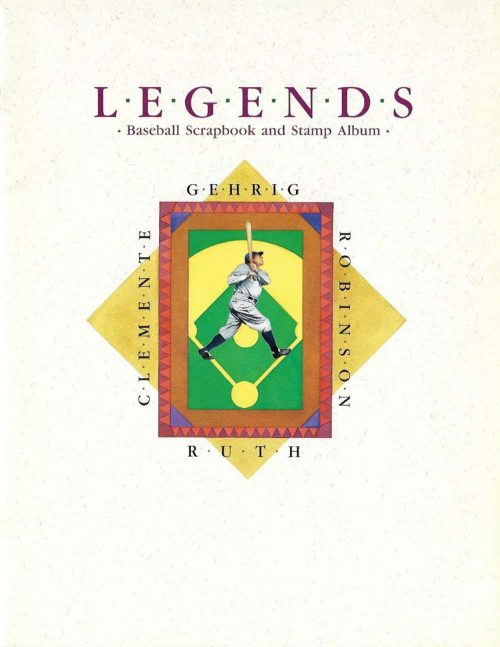 Legends – Baseball Scrapbook and Stamp Album