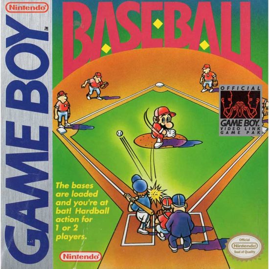 Baseball for Nintendo featuring Mario