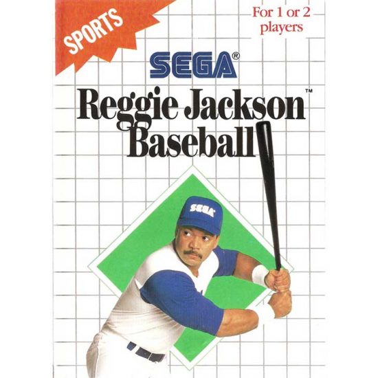 Reggie Jackson Baseball by Sega