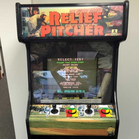 Relief Pitcher Arcade Game
