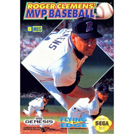 Roger Clemens' MVP Baseball (1992, Sega Genesis)