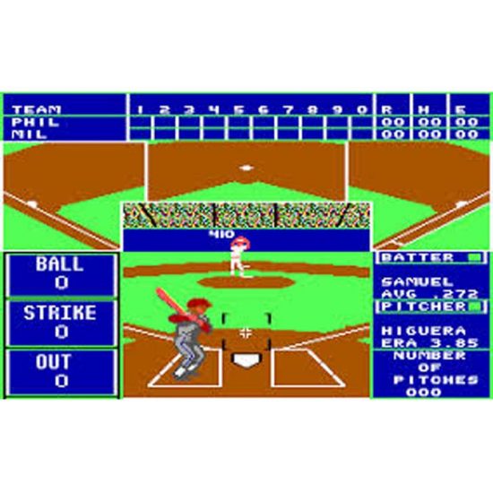 The Sporting News Baseball (1988 screenshot)