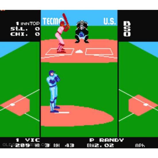 Tecmo Baseball screenshot