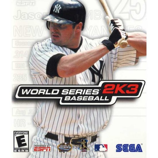 World Series Baseball 2K3 featuring Jason Giambi